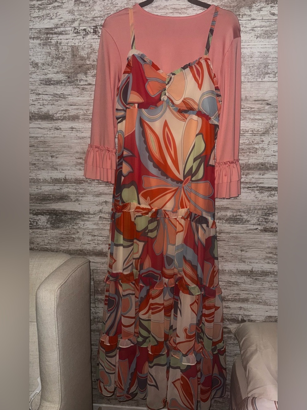 Alexis Tiered Ruffle Maxi Dress